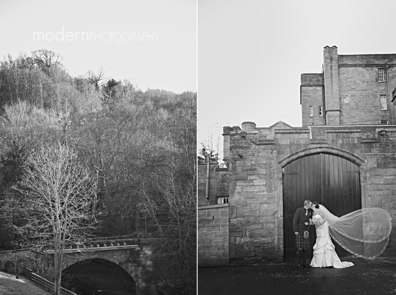 Ross & Nicola -Married! {Dalhousie Castle, Edinburgh Scotland wedding photographer}