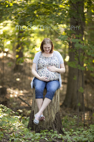 A little session in the woods! {Kortright centre maternity}